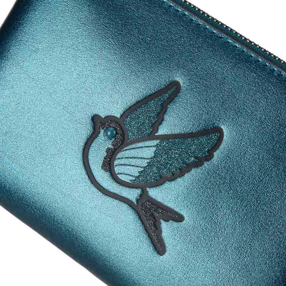 NWT Coach RARE gorgeous bird wristlet PRICE FIRM - Picture 5 of 6